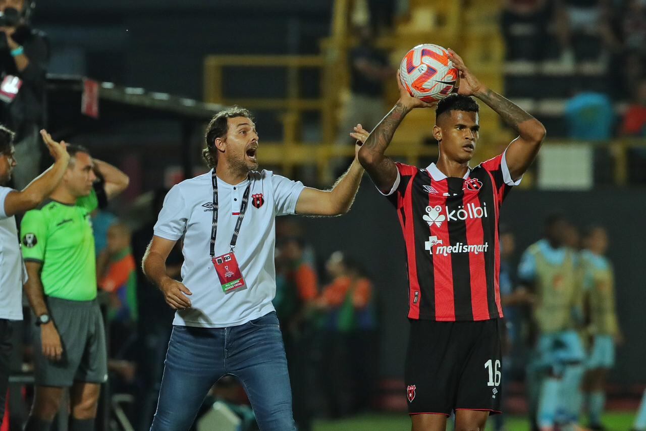 31/08/2023 Alajuela. Liga Deportiva Alajuelense vs. Motagua de Honduras, por la Copa Centroamerica. Foto: John Durán