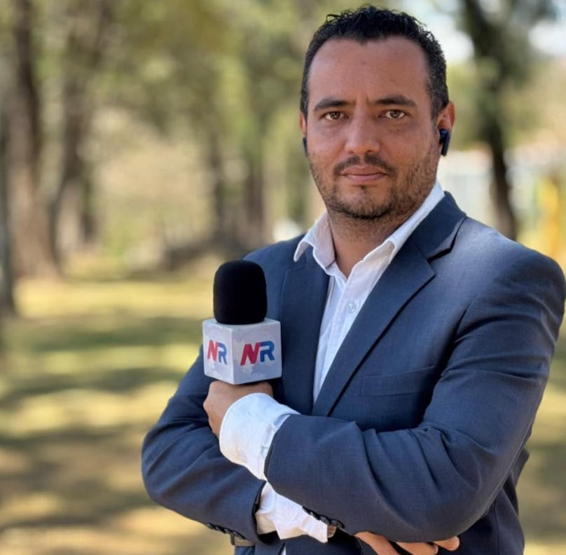 Fabián Meza, periodista de Noticias Repretel.