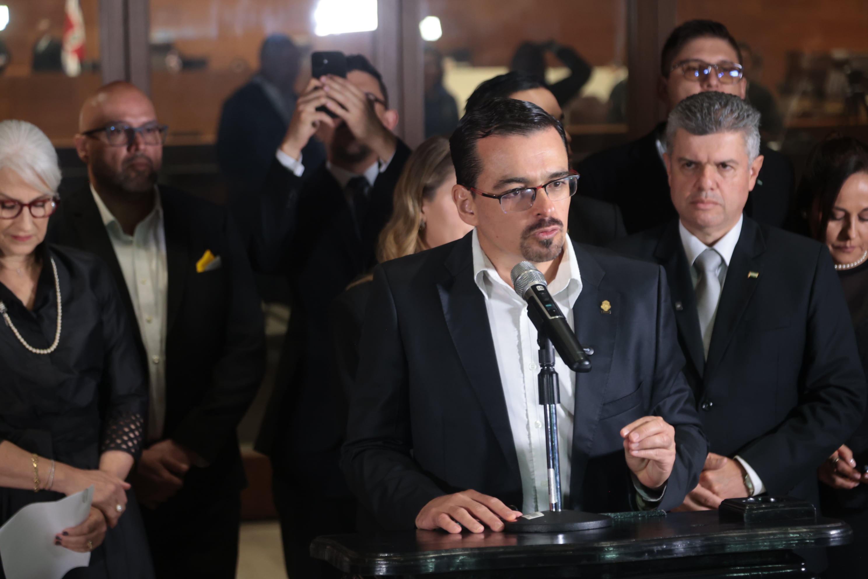 Cuatro partidos de oposición conforman un bloque de 26 votos con una agenda de proyectos / foto John Durán
