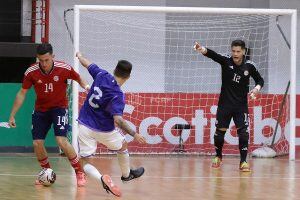 Selección nacional de futsala, contra Argentina