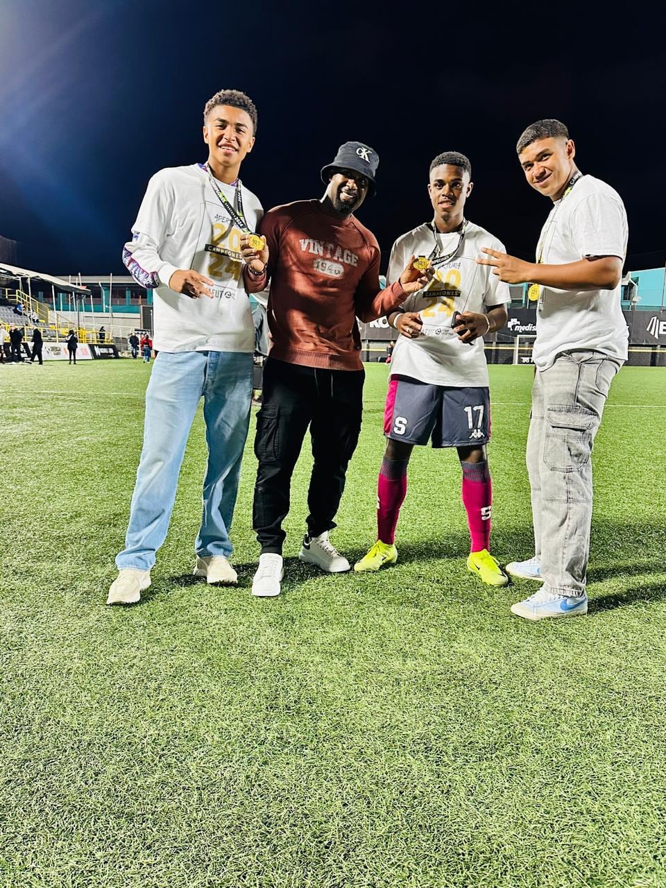 Johnny Myrie, delantero del Deportivo Saprissa. Cortesía Johnny Myrie.