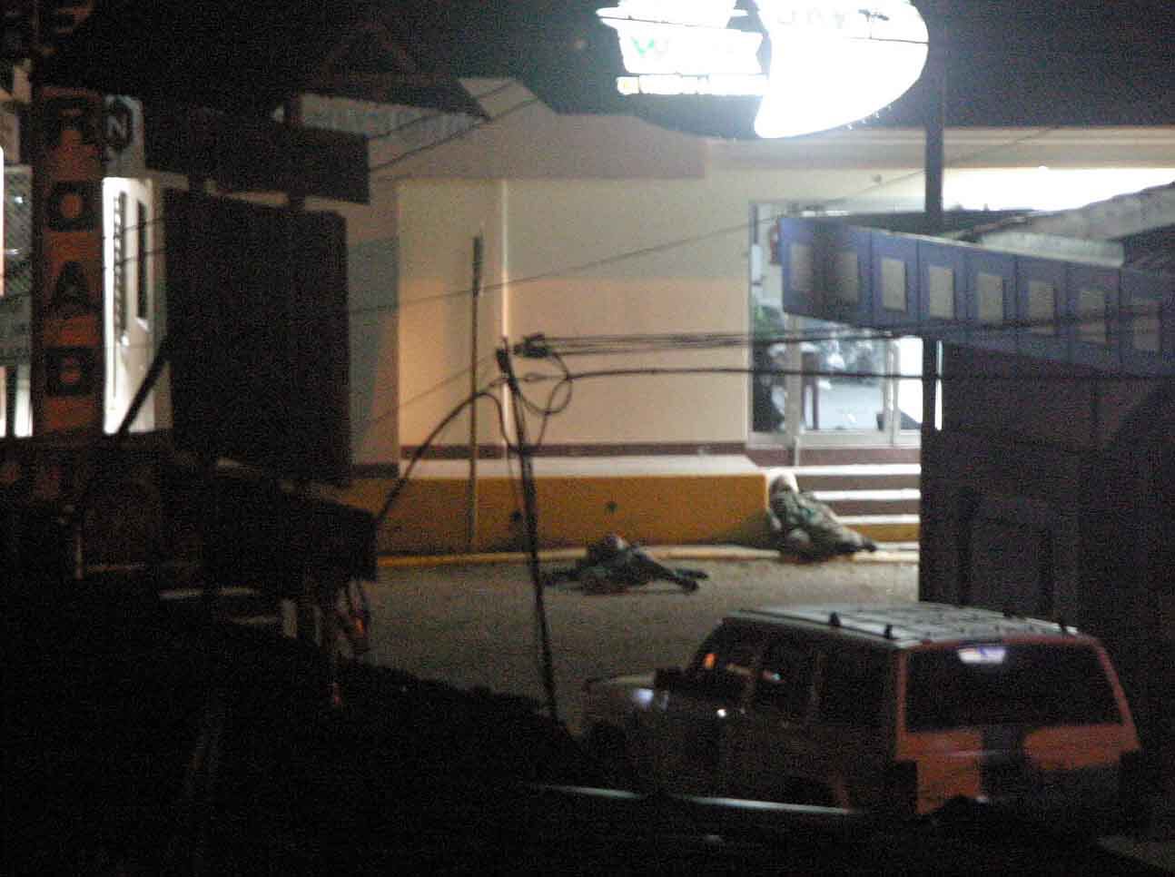 Intento de asalto al Banco Nacional de Santa Elena de Monteverde. Foto Archivo.