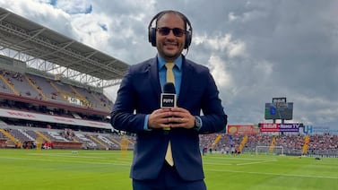 Miguel Calderón cumplió su sueño en México: entrevistó a Keylor Navas durante su visita a la Fórmula 1