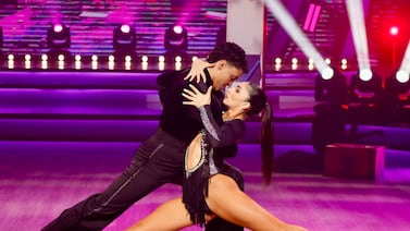 Ella es la mujer que le robó el corazón a Antuan Fallas y no se pierde una gala de Mira quién baila