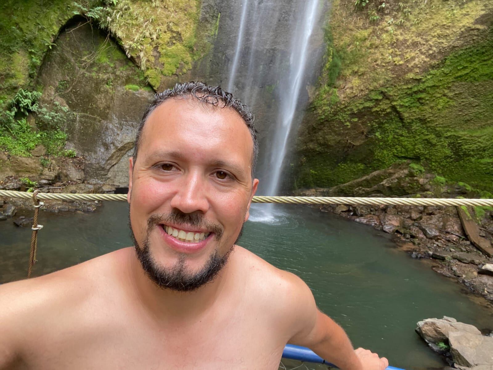 Steven Godoy Porras  aficionado agredido Cortesía para el medio La Teja.