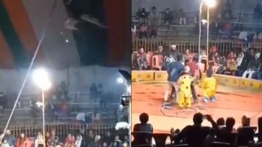 ¡Qué duro! Gimnasta falleció mientras hacía un show en un circo