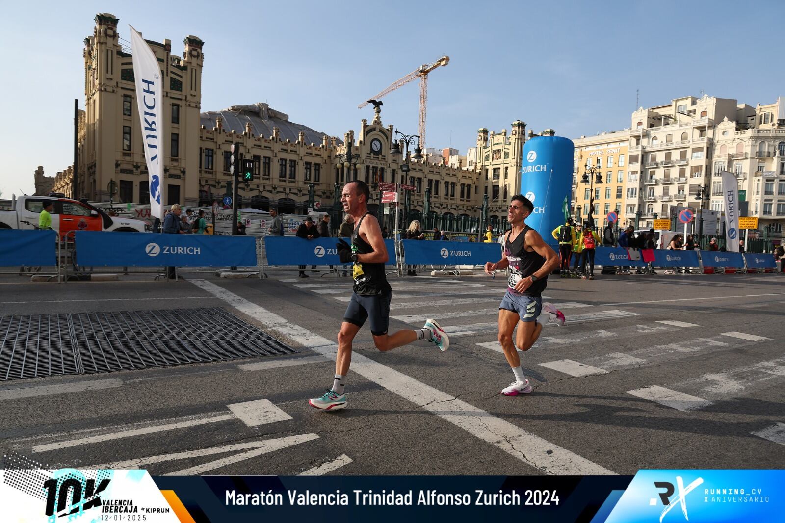 Juan Carlos Badilla, tico que participó en la Maratón de Valencia. Cortesía.