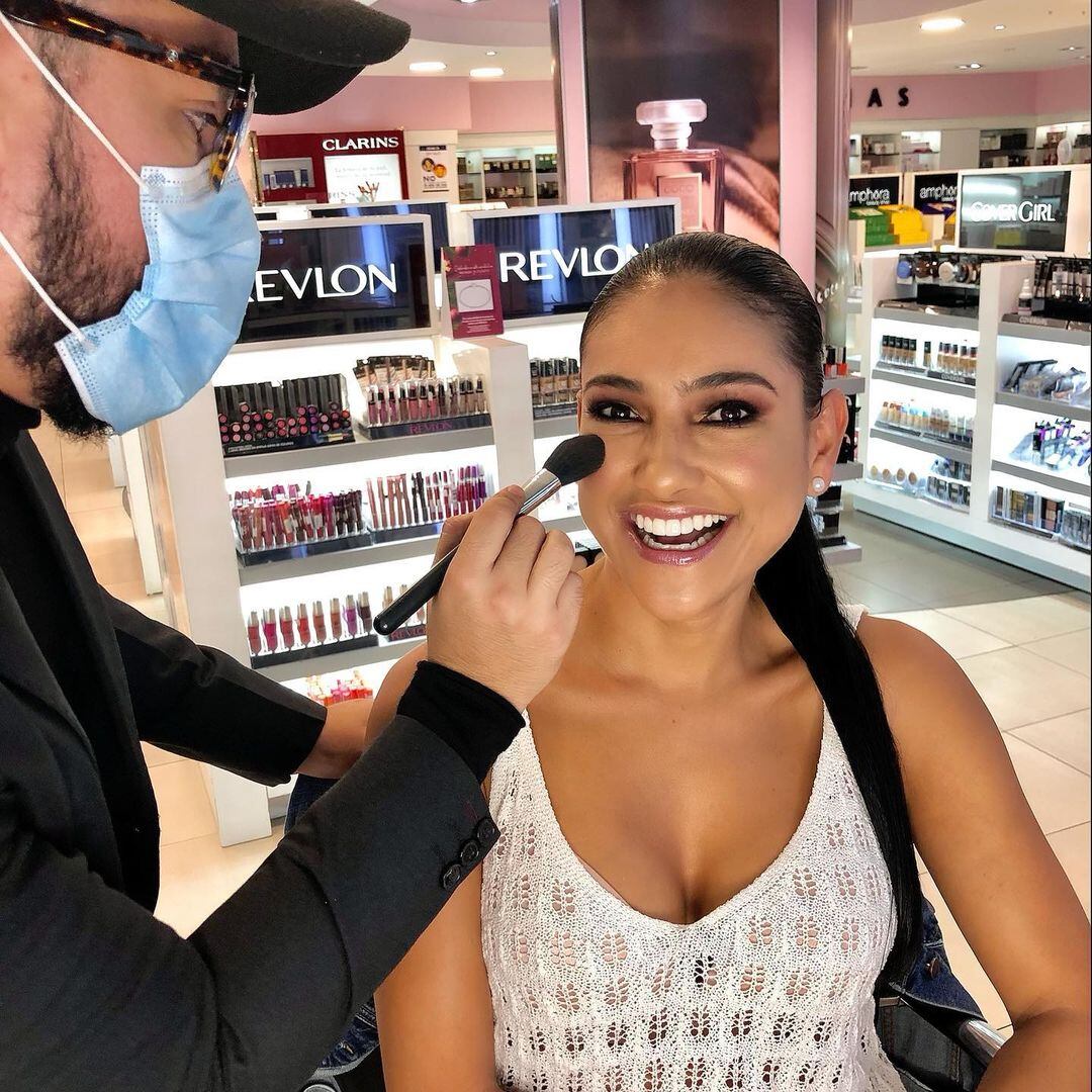 David Calvo, el maquillista de las famositicas.