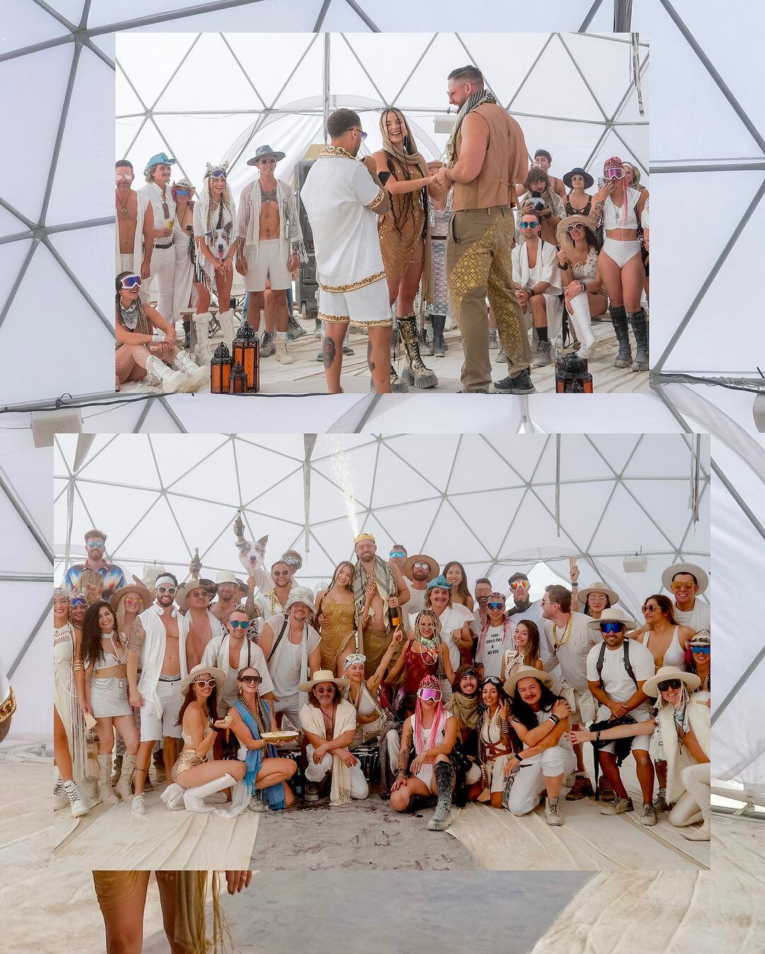 Linda Liz y su Ceremonia de amor de Hombre Ardiente