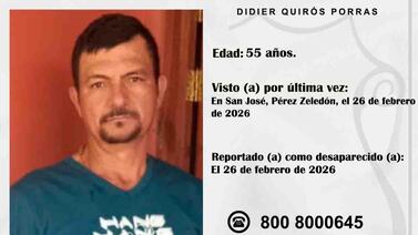 Hombre desaparece tras tener una discusión en su casa