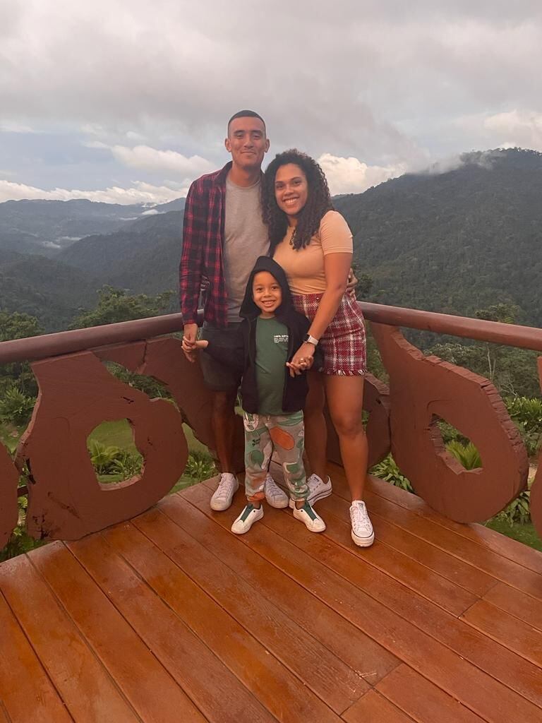 Osvaldo Rodríguez, jugador del Santos de Guápiles. Cortesía.