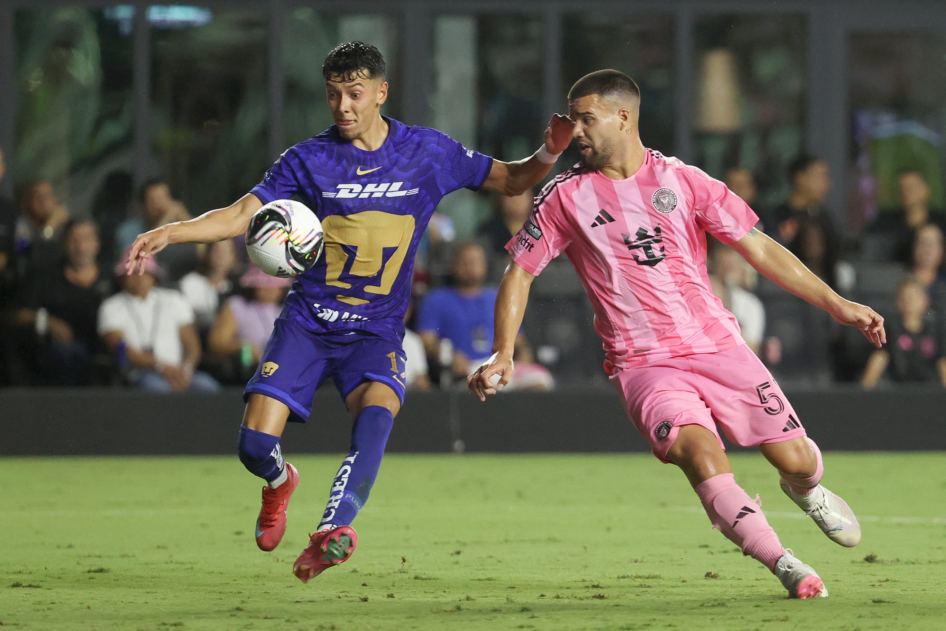 Inter Miami vs Pumas, Leagues Cup. AFP.