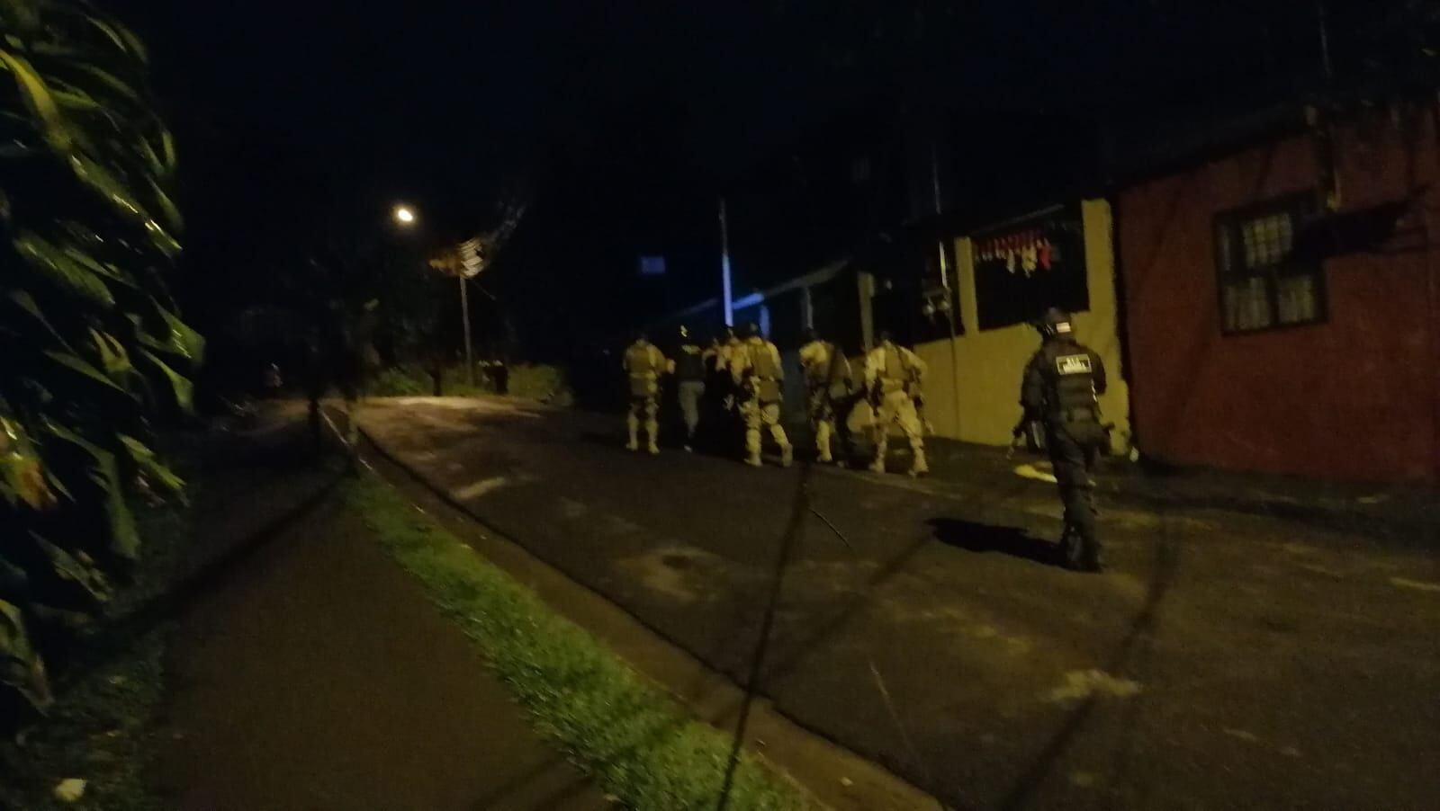 El OIJ detuvo al menor al allanar su casa en Santo Domingo de Heredia. Foto OIJ.