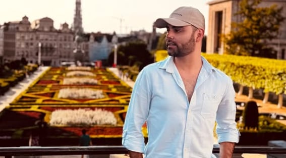 Diego Bravo y su nueva pareja Sebastián Marín