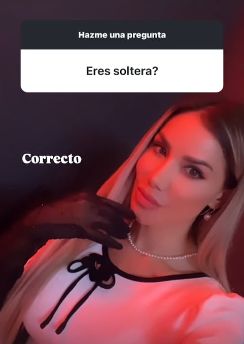 Melissa Mora dio a conocer que ya no está comprometida sino soltera.