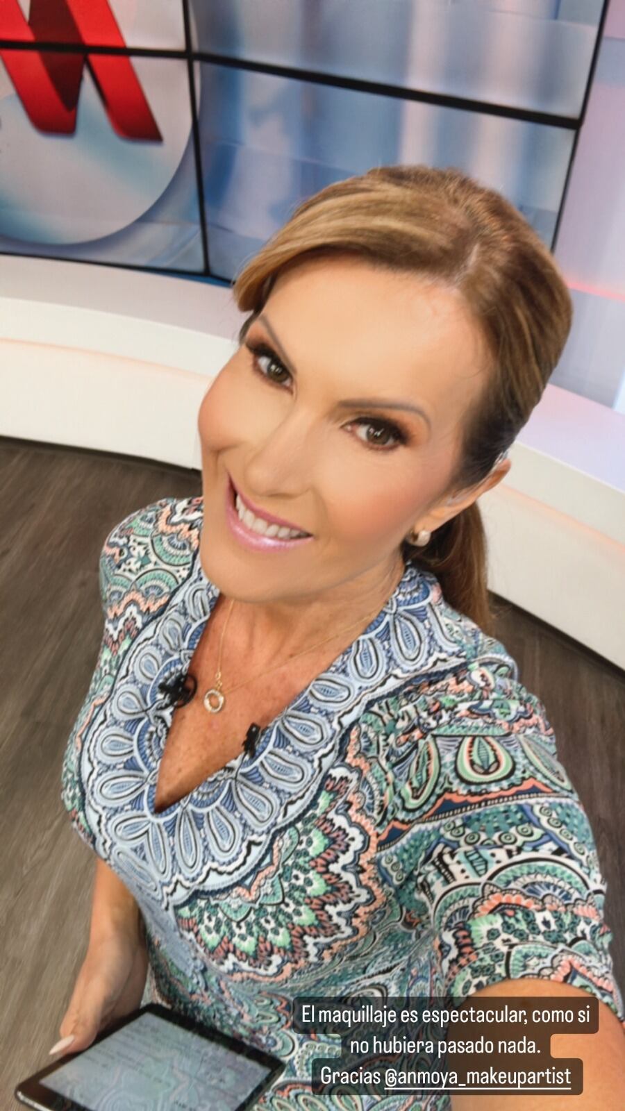 Patricia Figueroa, presentadora de Noticias Repretel