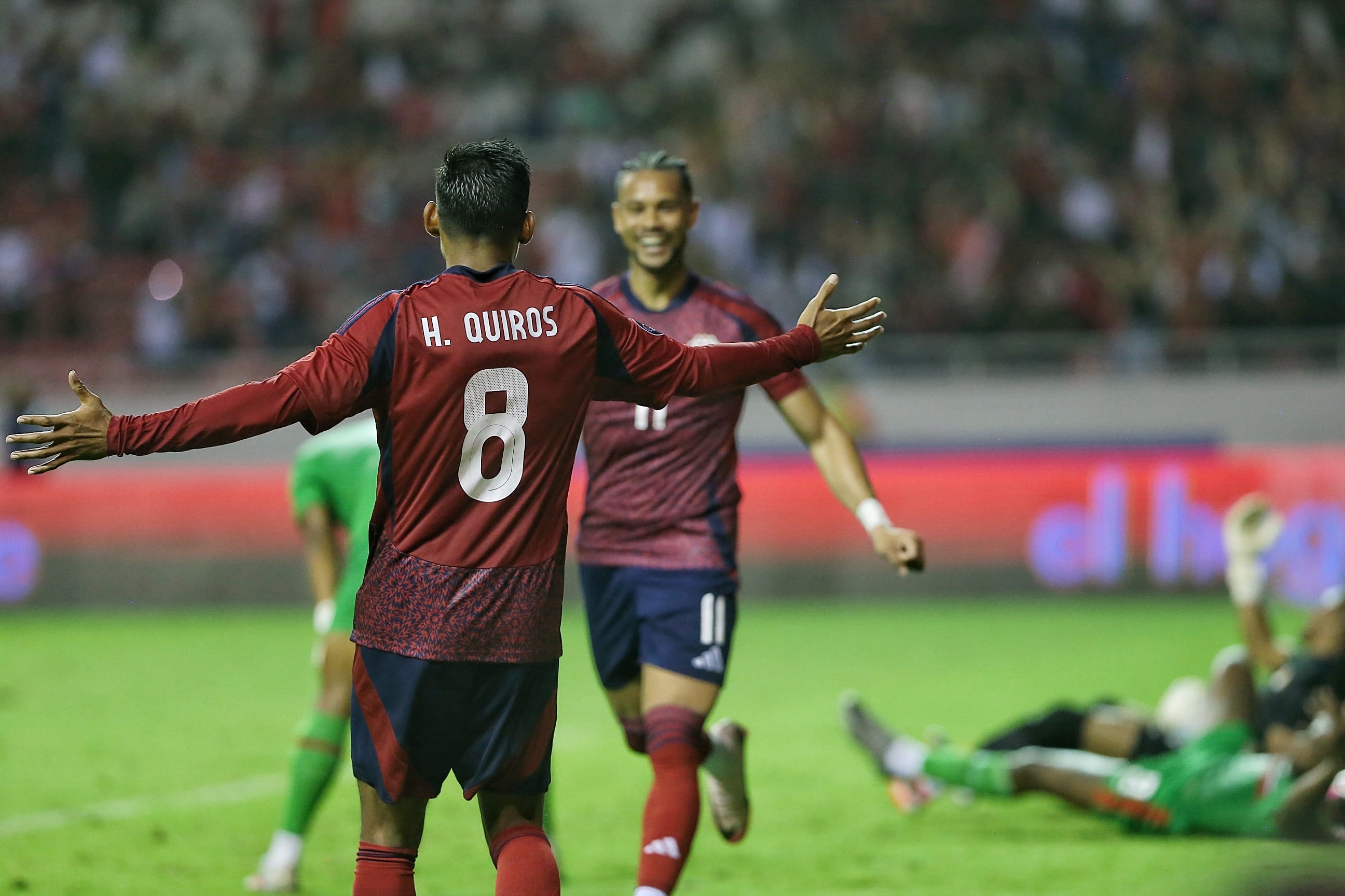 05/09/2024/ Juego entre la selección nacional de Costa Rica vs Guadalupe por la Nations League 2024 de CONCACAF en el estadio Nacional / Foto John Durán