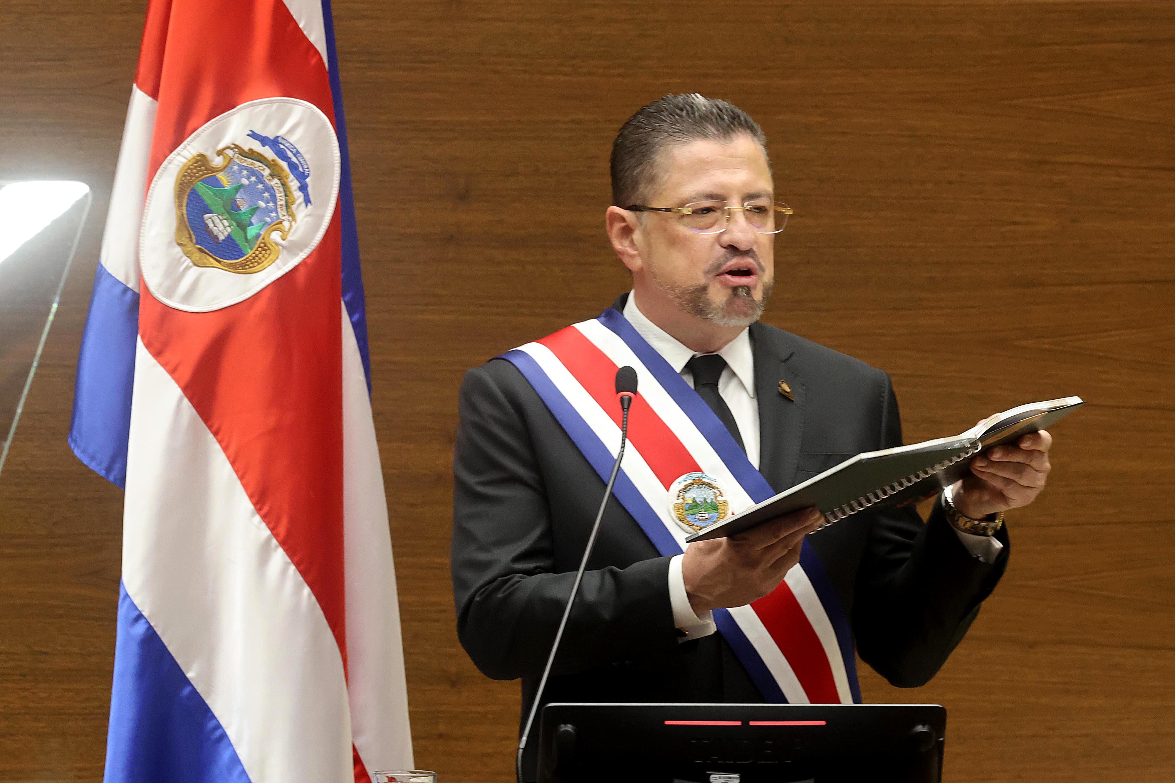 02/05/2024 Asamblea Legislativa. Rendición de cuentas del segundo año de gobierno, por parte del mandatario Rodrigo Chaves, en el Plenario Legislativo. Foto: Rafael Pacheco Granados