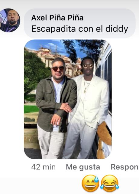 Rigoberto Alfaro, Gallina, memes en el puente de Brooklyn en Nueva York.