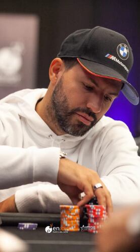 El exdelantero Sergio "Kun" Agüero tiene otra pasión. La Nación, Argentina.