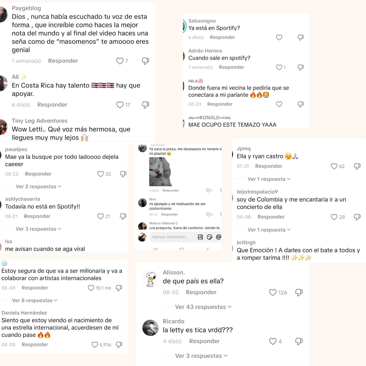 Letty da mucho de qué hablar en redes sociales