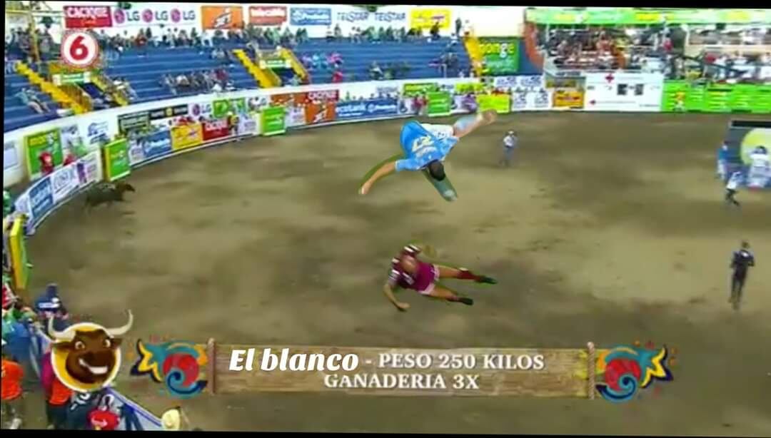 Jugada de Ricardo Blanco sobre Kay Warner