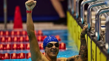 Cruzrojista que participa en la Olimpiadas Especiales ganó una medalla de oro
