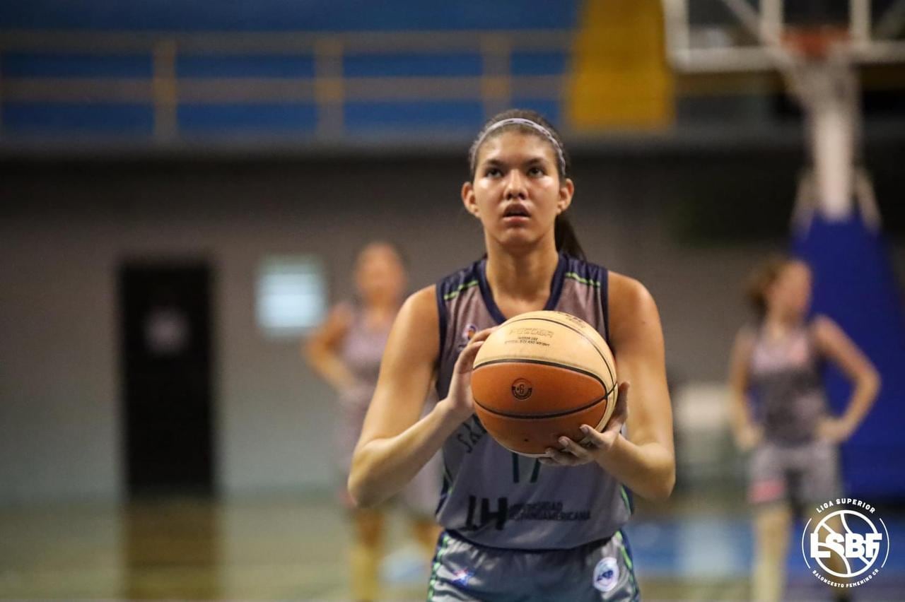 María Alejandra Montero Camareno, Male, jugadora de baloncesto becada en colegio de Massachusetts