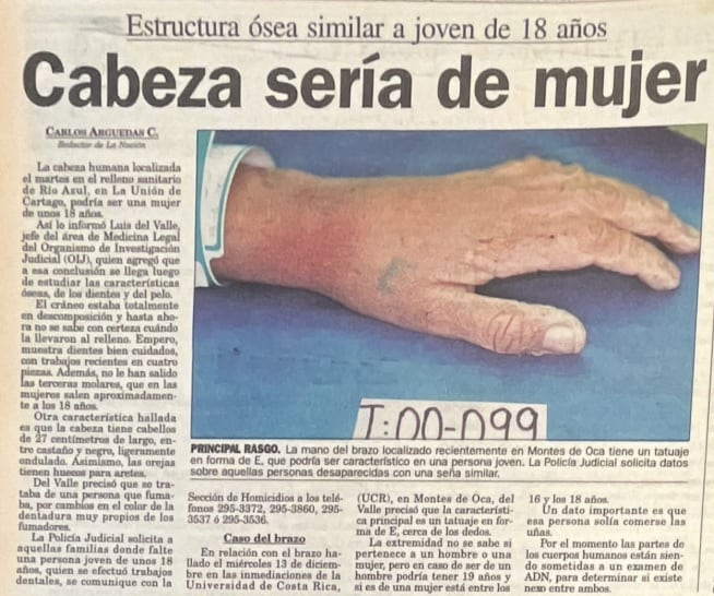 Caso del Descuartizador. Foto Archivo.