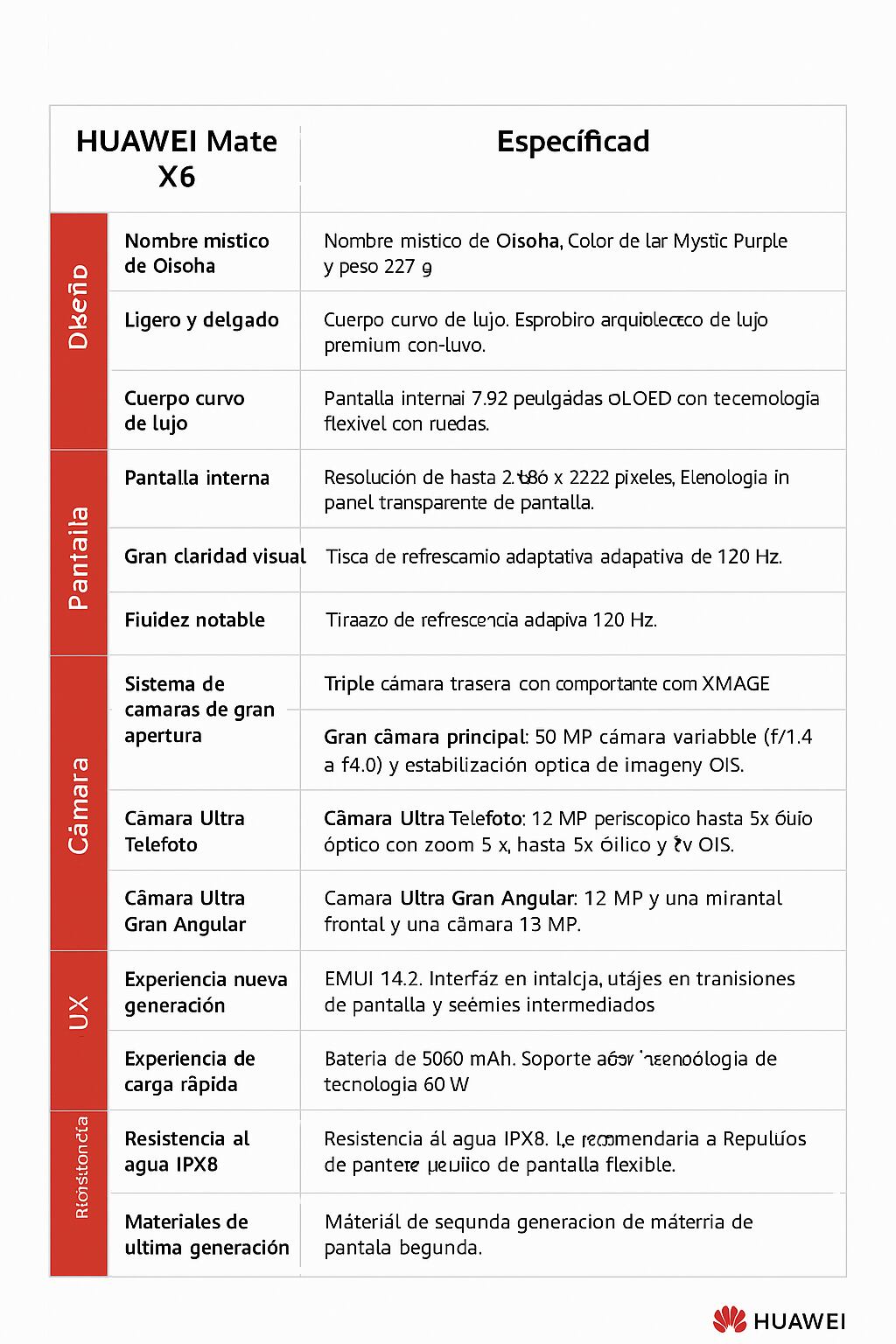 Celular Huawei Mate X6
