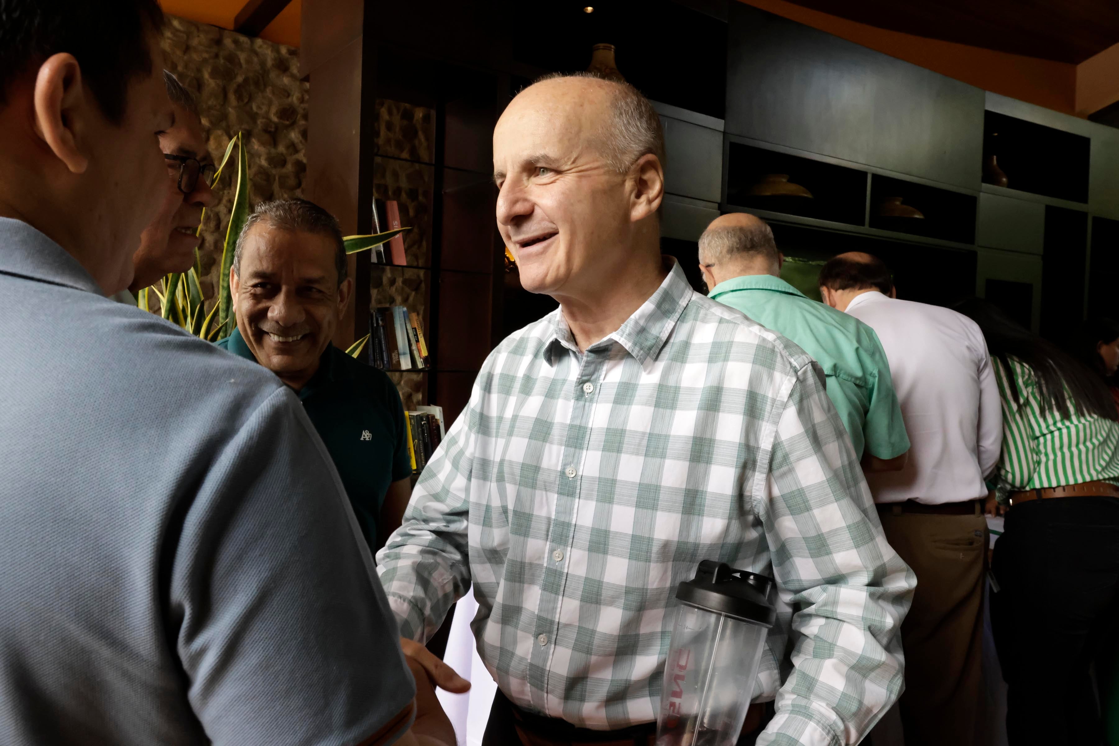 02/09/2023. Hotel Double Tree by Hilton, Belén. Hora: 09:00 a.m. El Partido Liberación Nacional (PLN) celebra este sábado su Asamblea Nacional en el Hotel Double Tree by Hilton en Belén, Heredia. En la foto, el candidato a alcalde por Alajuela, Humberto Soto. Fotos: Mayela López