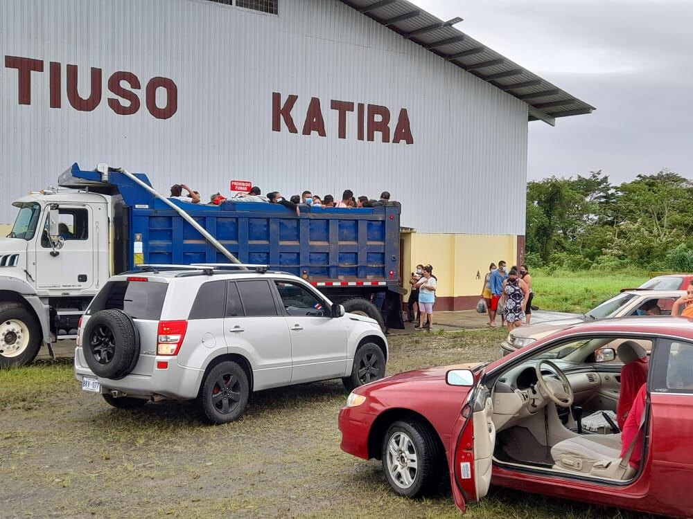 Inundaciones en la zona norte del país. Foto cortesía.