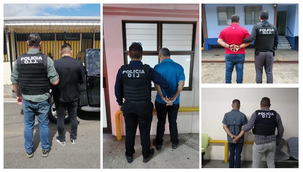 Funcionarios de la CCSS sospechosos de haber robado 21 mil latas de suplemento Ensure, el cual está valorado en más de ¢232 millones. Foto: OIJ