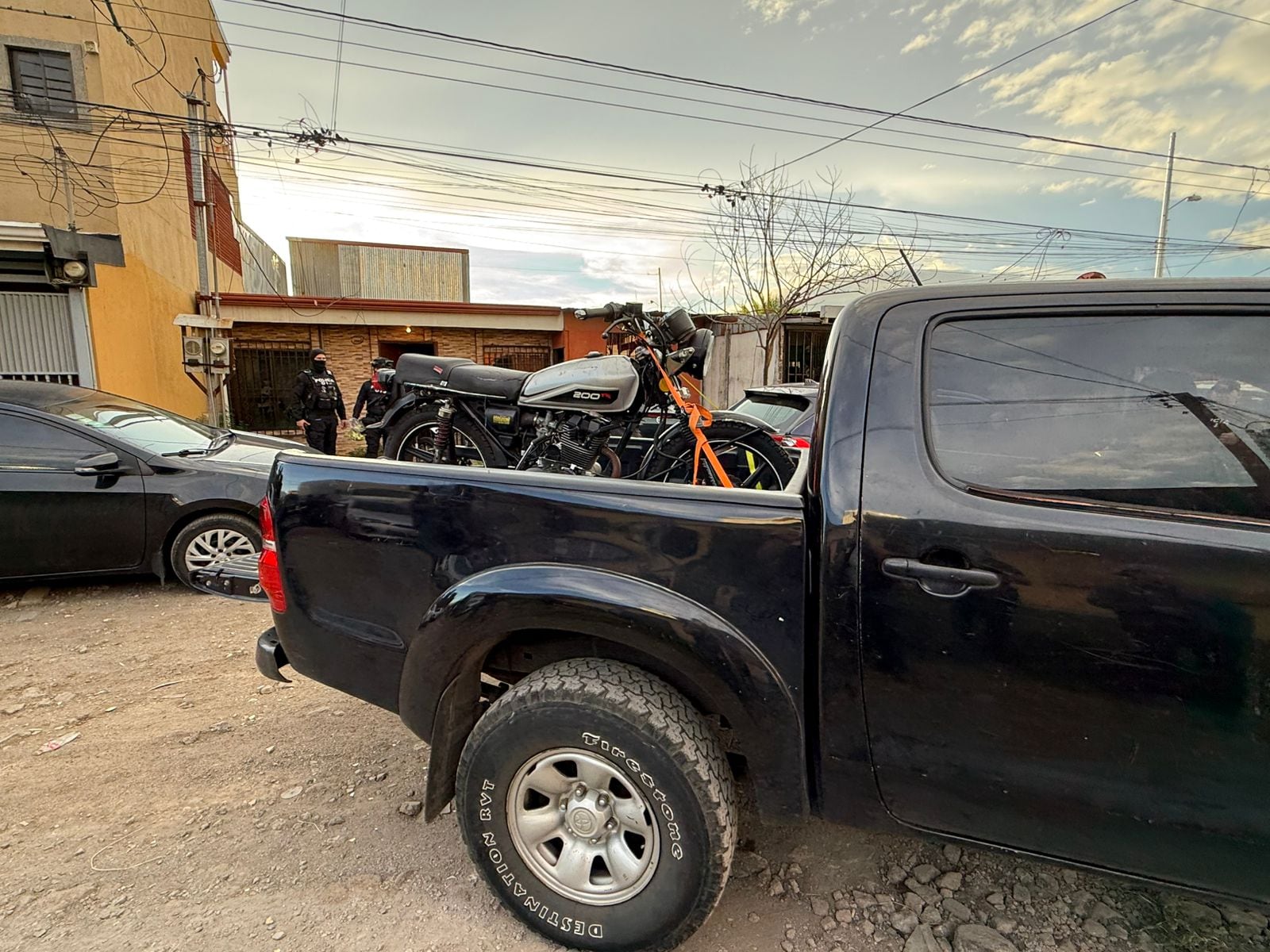 El OIJ realiza allanamiento para dar con la banda los Paveños
