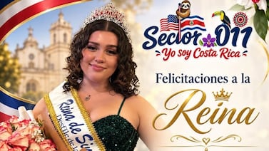 Mary Ann es la reina que nos representará en el Desfile de la Hispanidad; nació en Estados Unidos, pero es más tica que el gallo pinto