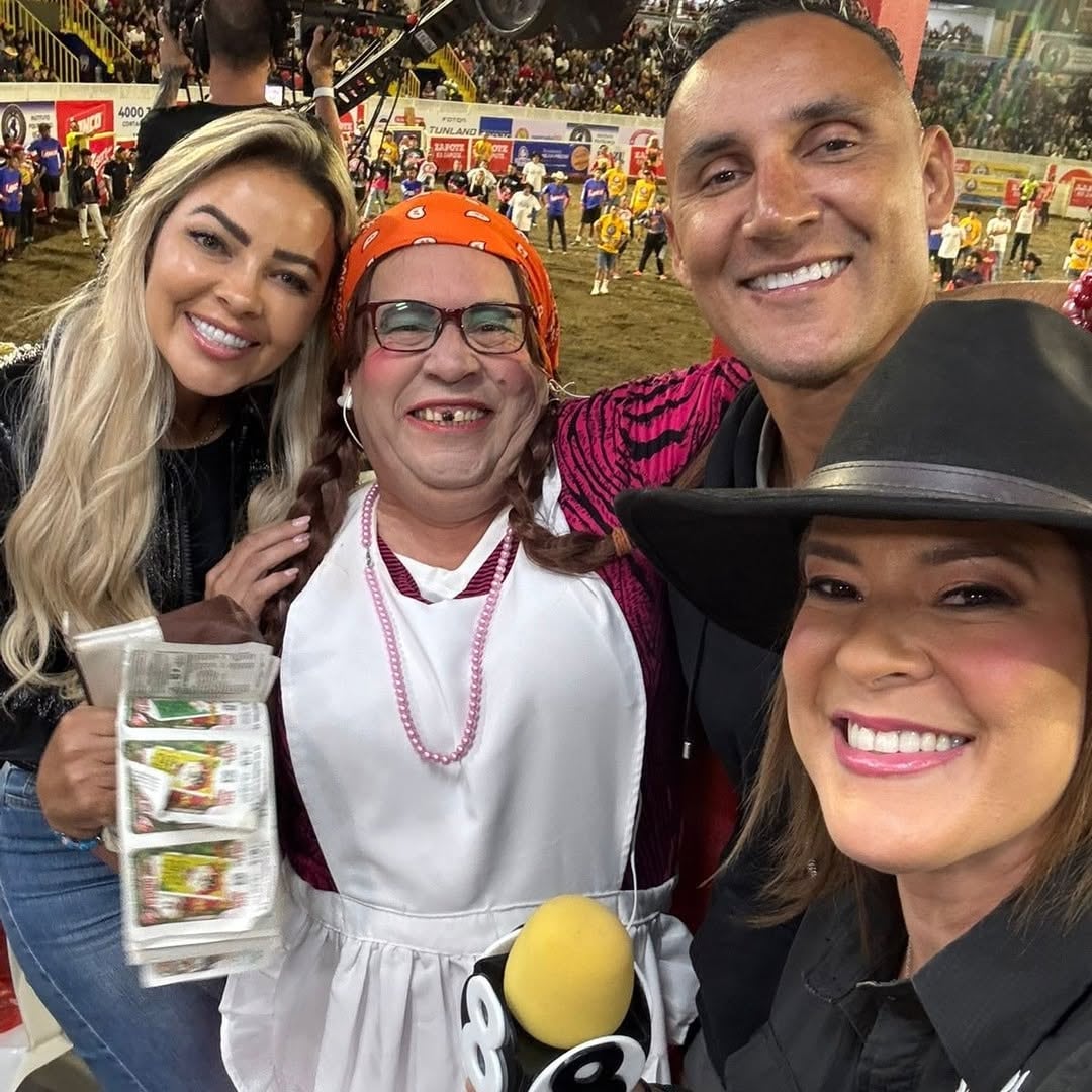 Keylor Navas y Andrea Salas estuvieron de aniversario de bodas este 25 de diciembre