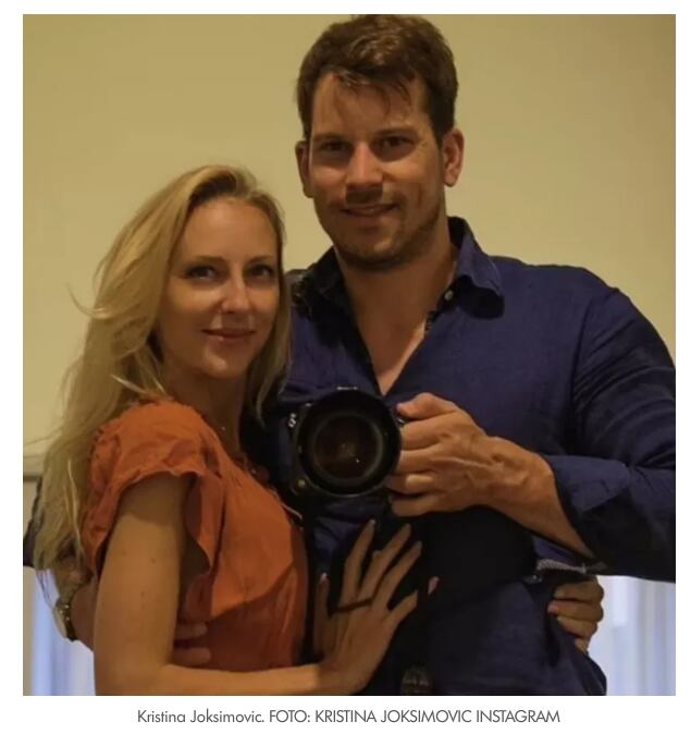 Kristina Joksimovic y Thomas. Tomada de People en Español.