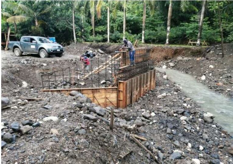 Denuncia anónima contra la municipalidad de Corredores por aparentes trabajos en propiedad privada. Foto tomada de la denuncia.