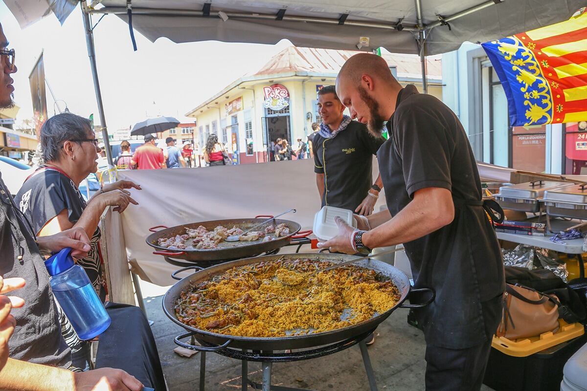 Feria gastronómica española barrio chino