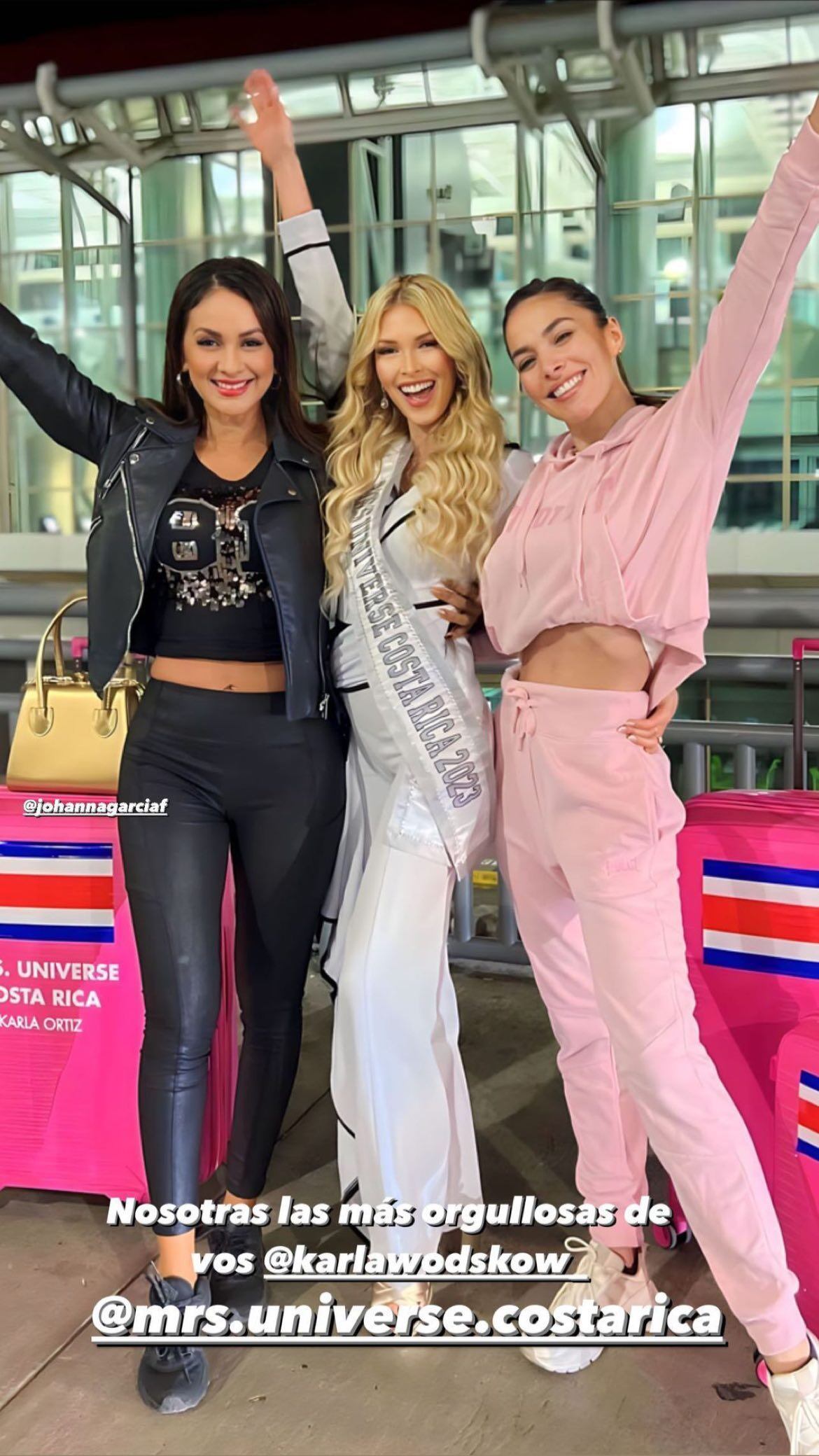 Karla Ortiz, la Mrs Universe 2023, rumbo a Filipinas. Instagram