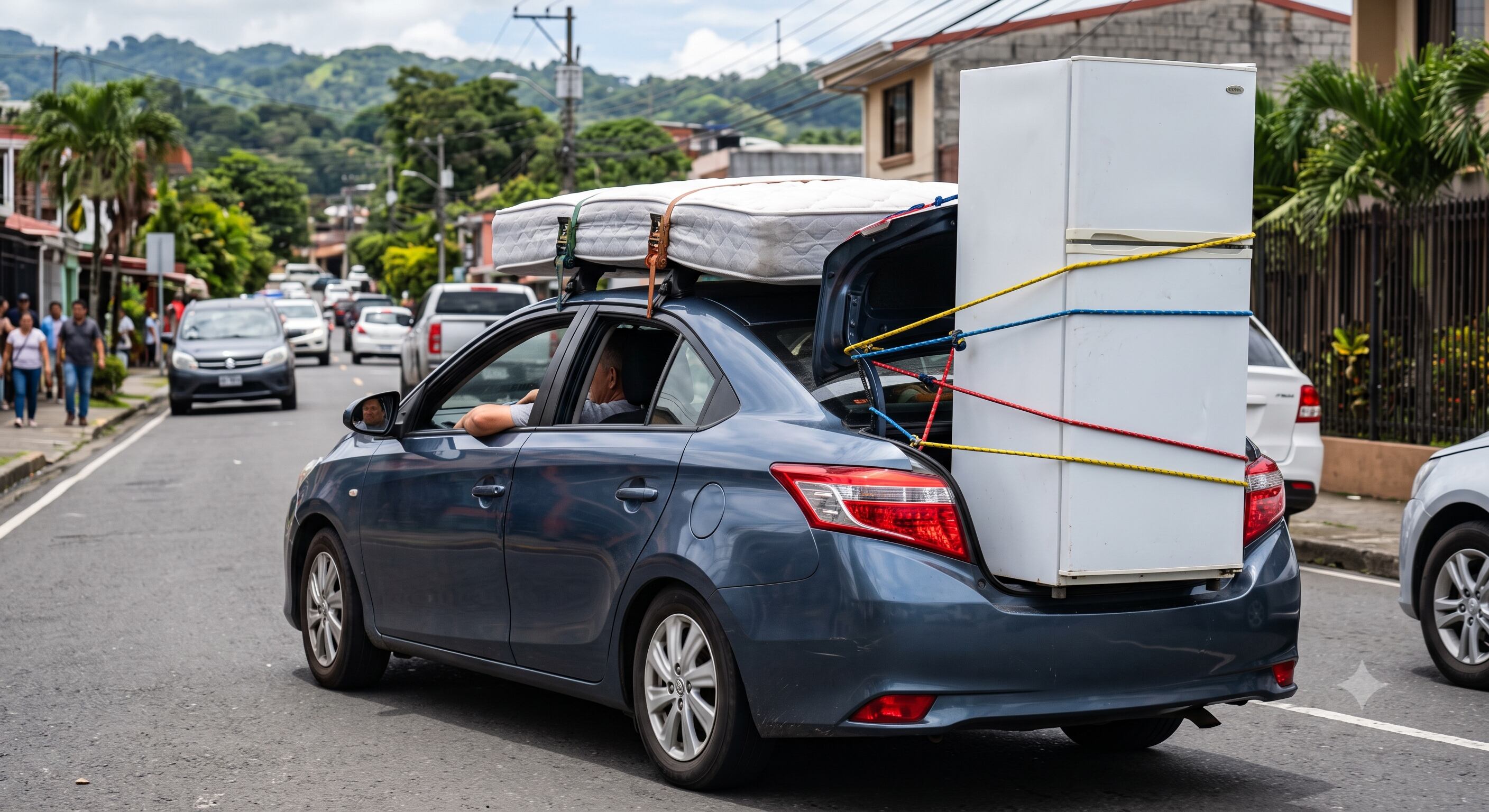 MOPT dice que lo que hay que tener presente si lleva electromésticos u objetos grandes en el carro