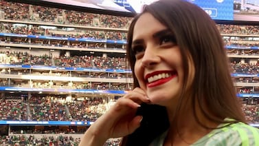 Maribel García, sobrina de Maribel Guardia, celebra así la perfecta primera ronda de México en el Mundial
