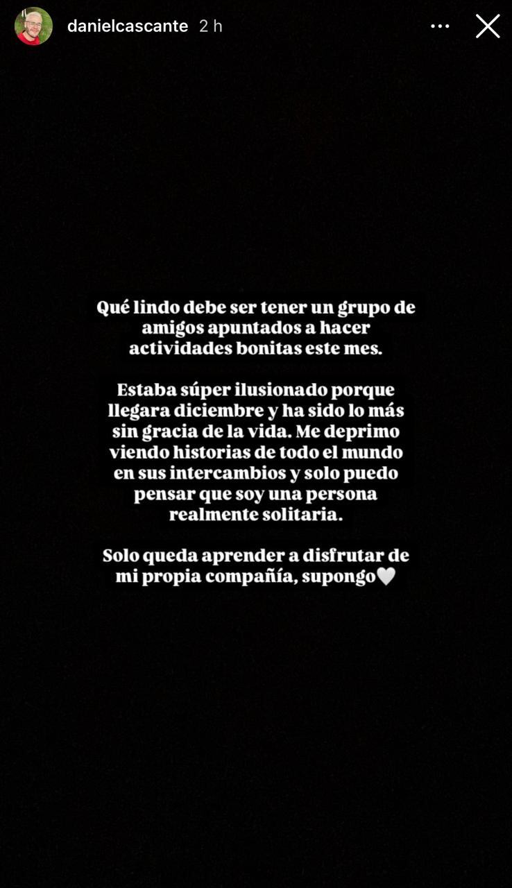 Hijo de Omar Cascante se desahoga sobre una situación muy personal que lo agobia