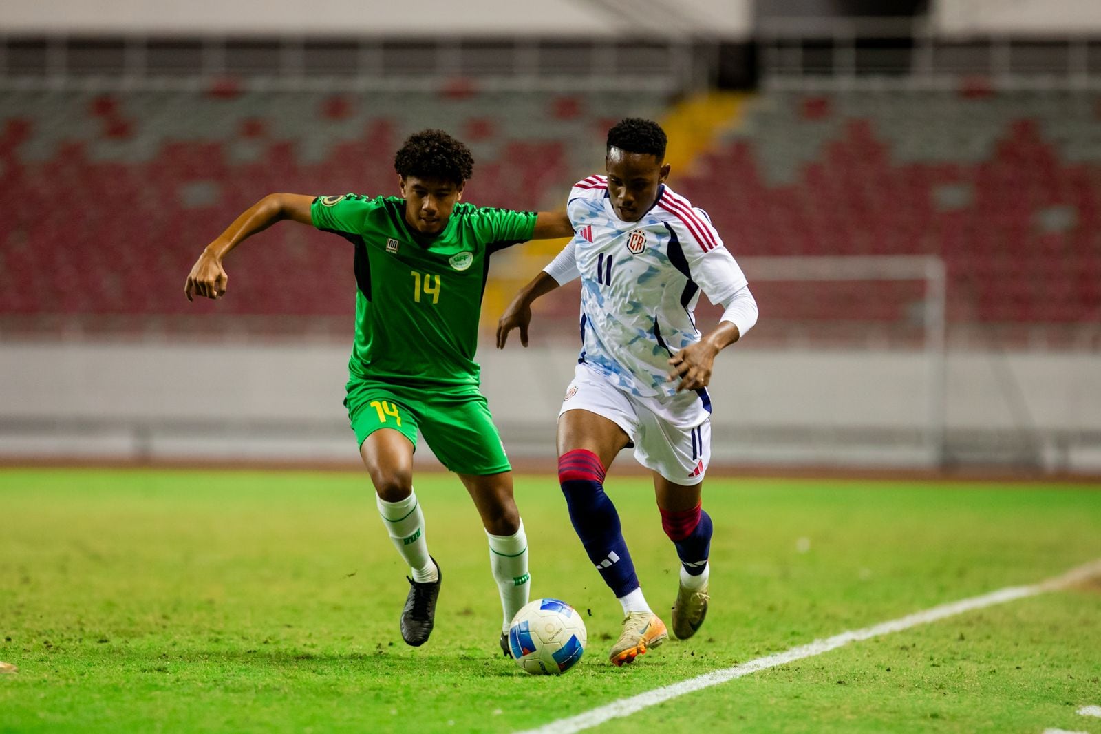 Marcus Brown anotó el segundo gol de Costa Rica ante Guyana.