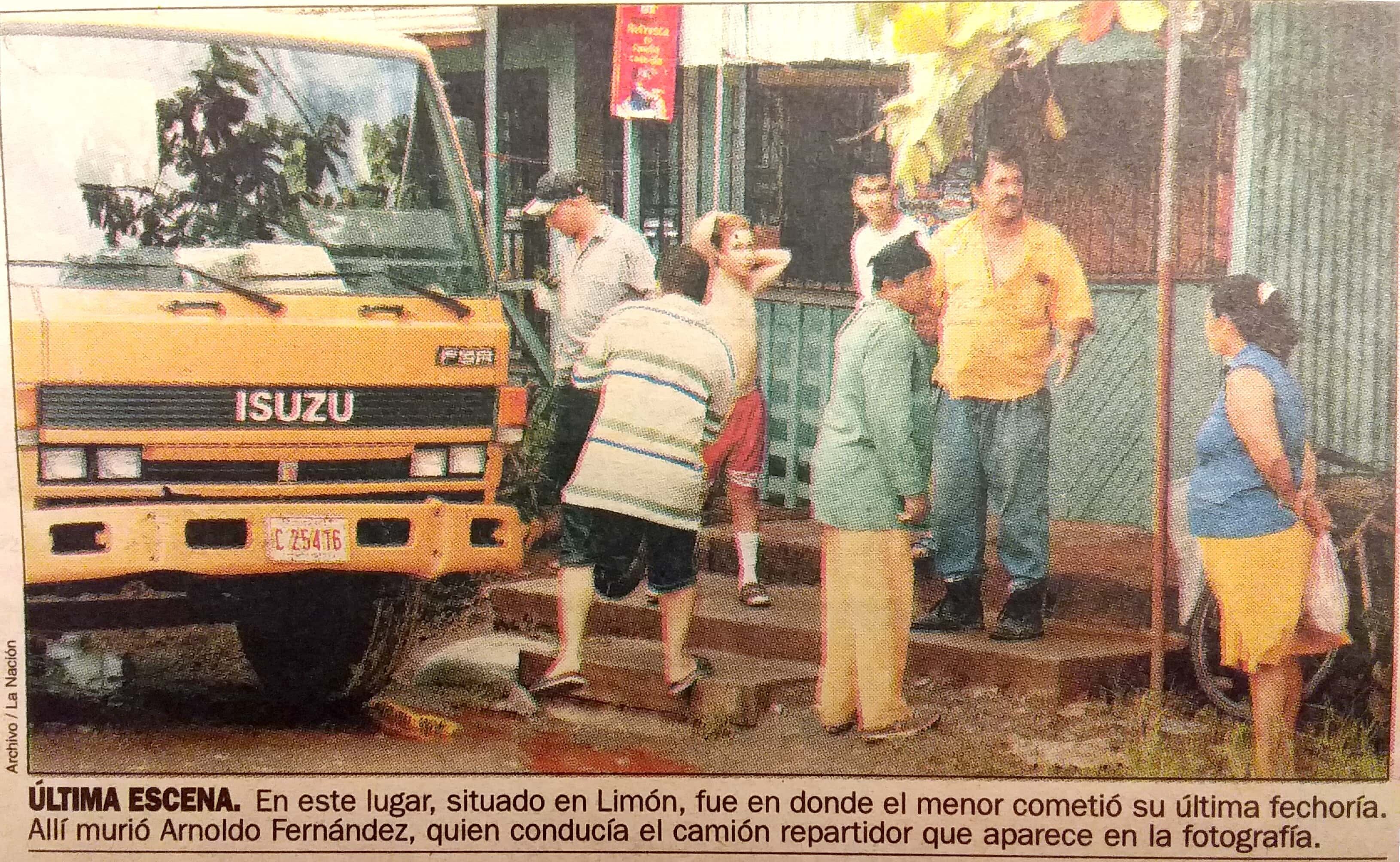 OIJ ligó a joven limonense de 16 años con 6 homicidios entre 1999 y 2001. Foto Archivo.