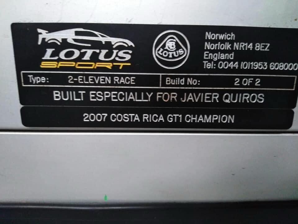 Lotus 2 eleven, dos de dos, Adrián Villalobos, chuzo de la semana