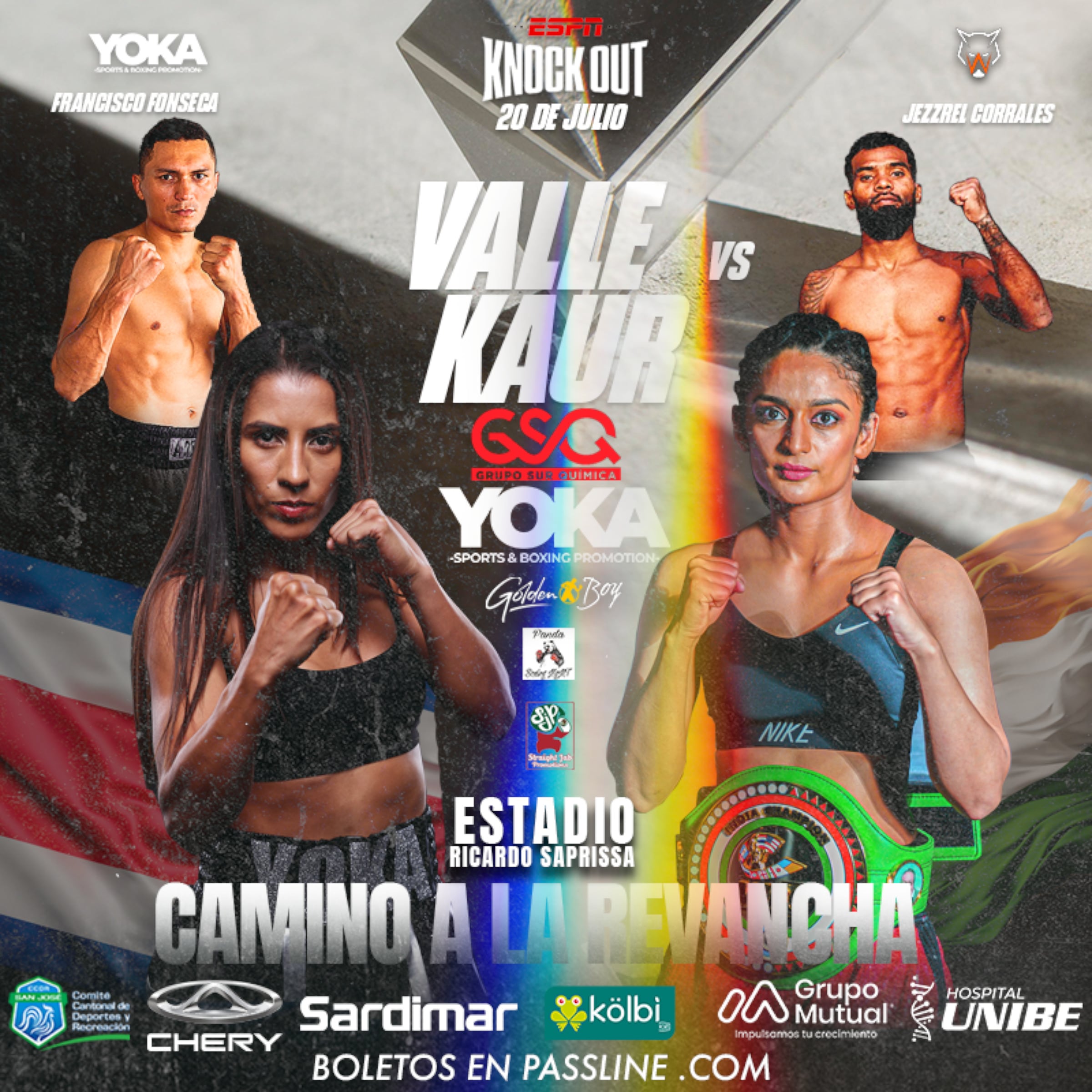 Yokasta Valle, Ramandeep Kaur, boxeo femenino