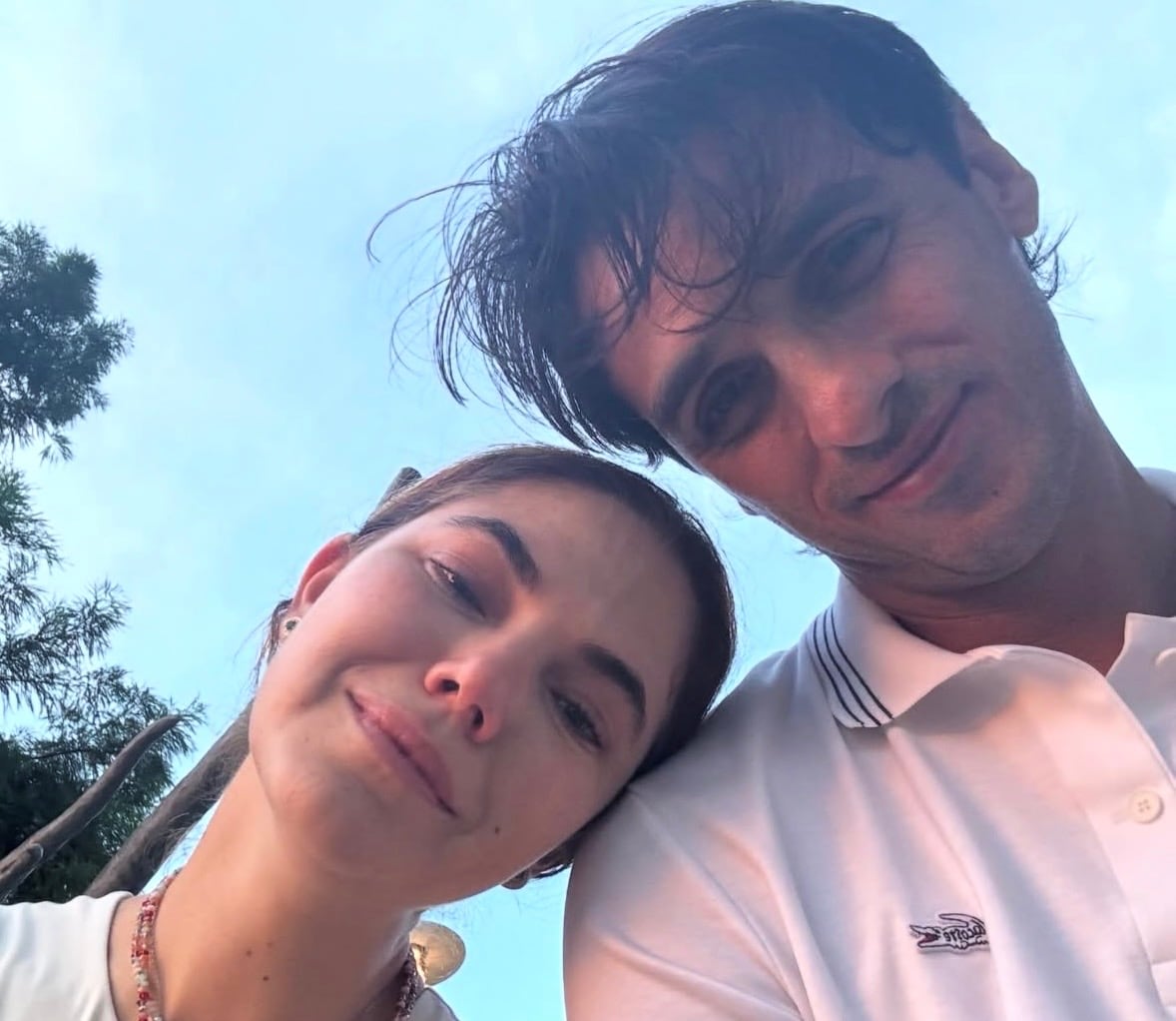 Carolina Jaikel dijo que esta fotografía con Bryan Ruiz encierra mucho de su historia juntos.