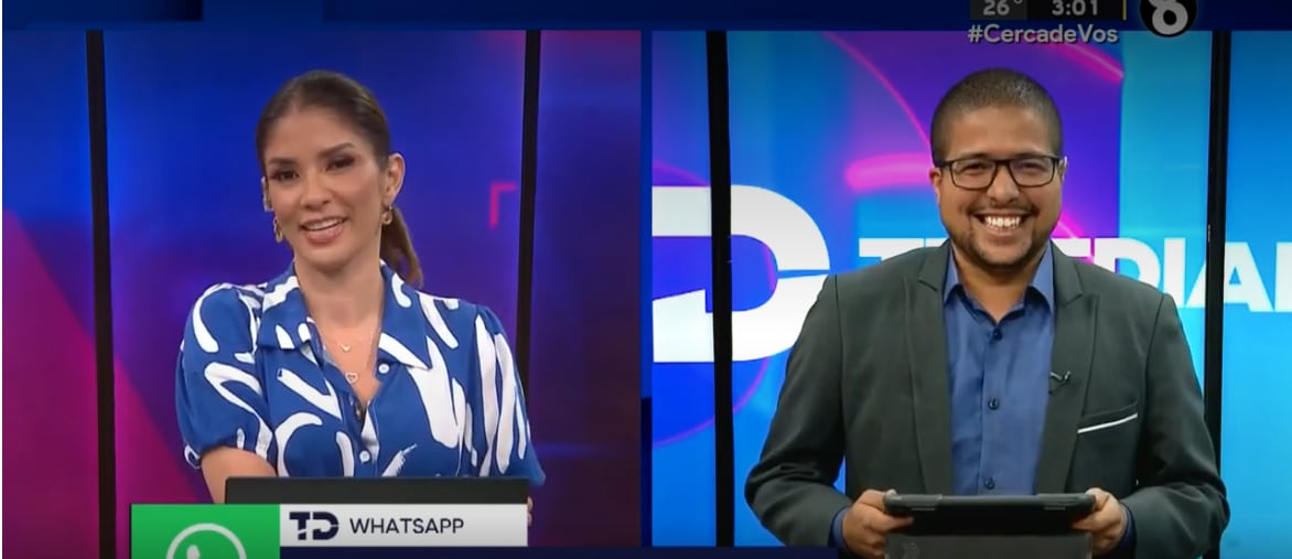 Paula Brenes y Martín Soto, Noticias Telediario, Multimedios
