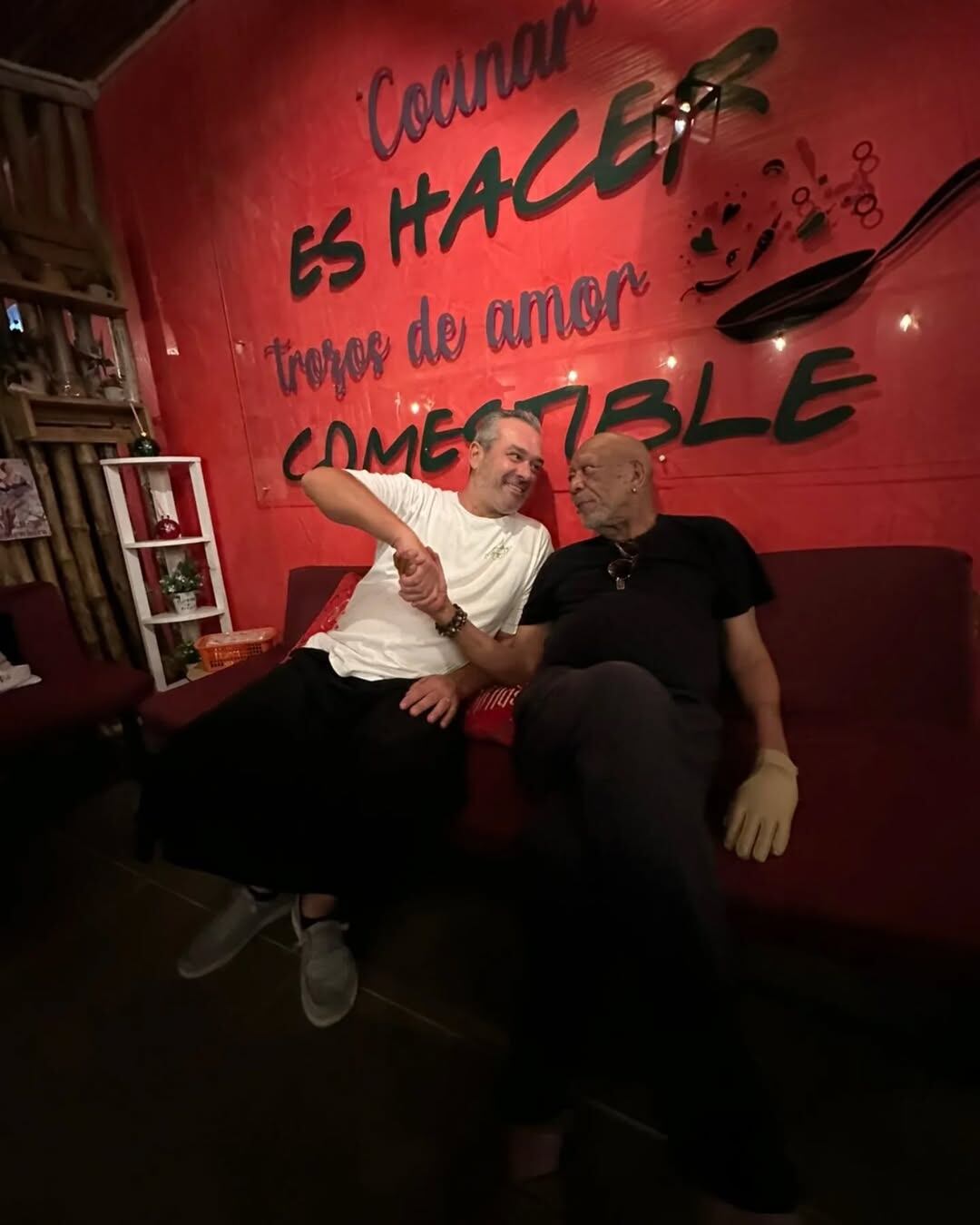 Morgan Freeman estuvo en Guanacaste; vea fotos de su paso por Costa Rica